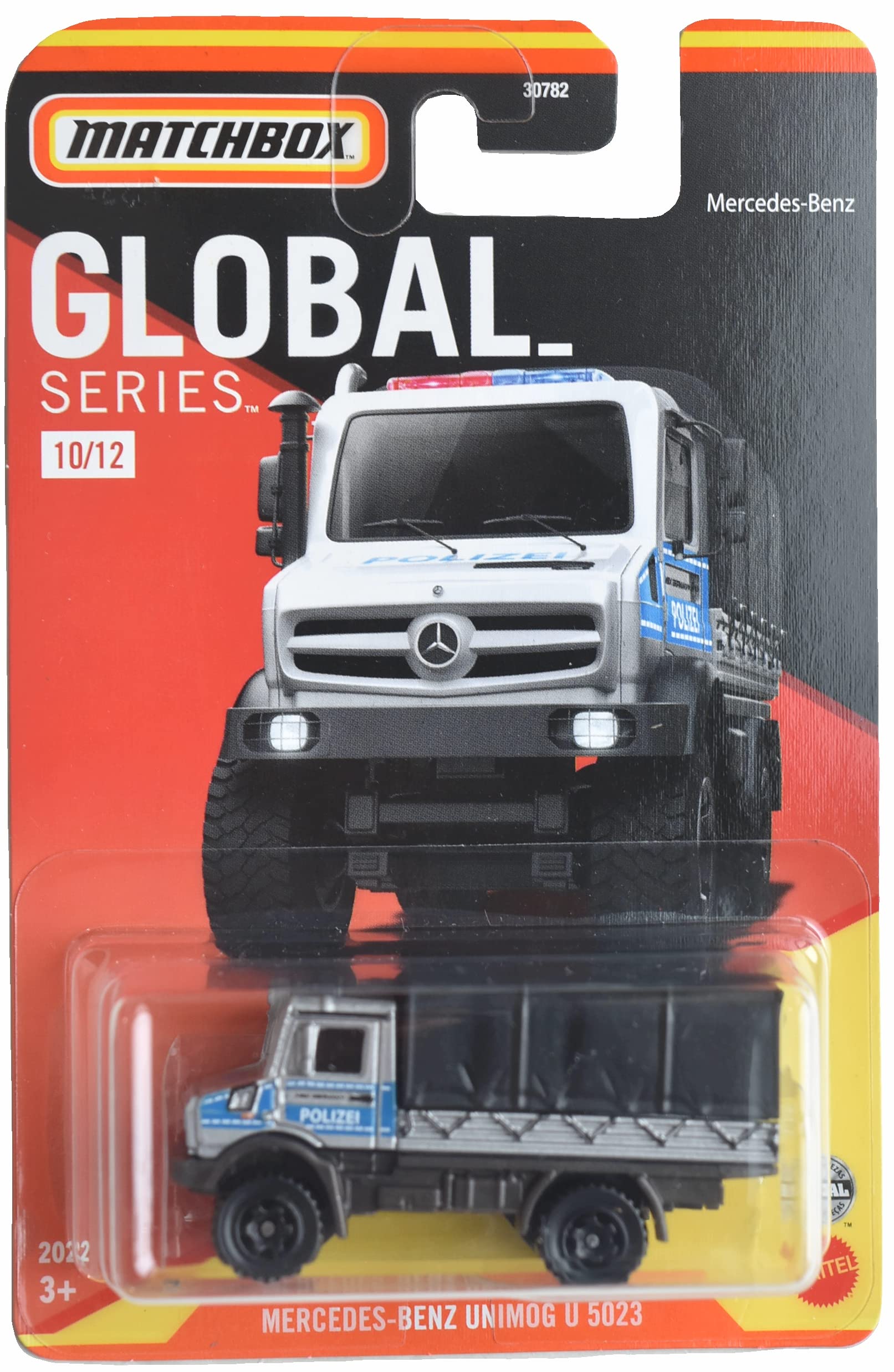 Matchbox Mercedes Benz Unimog U 5023, Global Series 10/12