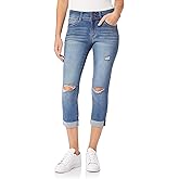 WallFlower Women's Ultra Crop Mid-rise Insta Soft Jeans