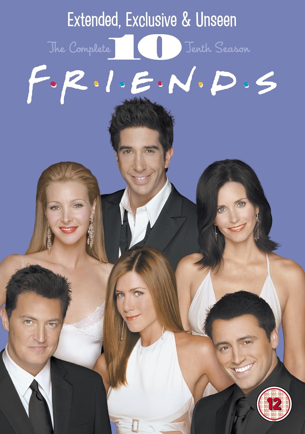 Friends Season 10 Extended Edition Dvd Amazon Co Uk Jennifer Aniston Courteney Cox Lisa Kudrow Matt Leblanc Matthew Perry David Schwimmer James Michael Taylor Elliott Gould Christina Pickles Paul Rudd Jane Sibbett Jennifer