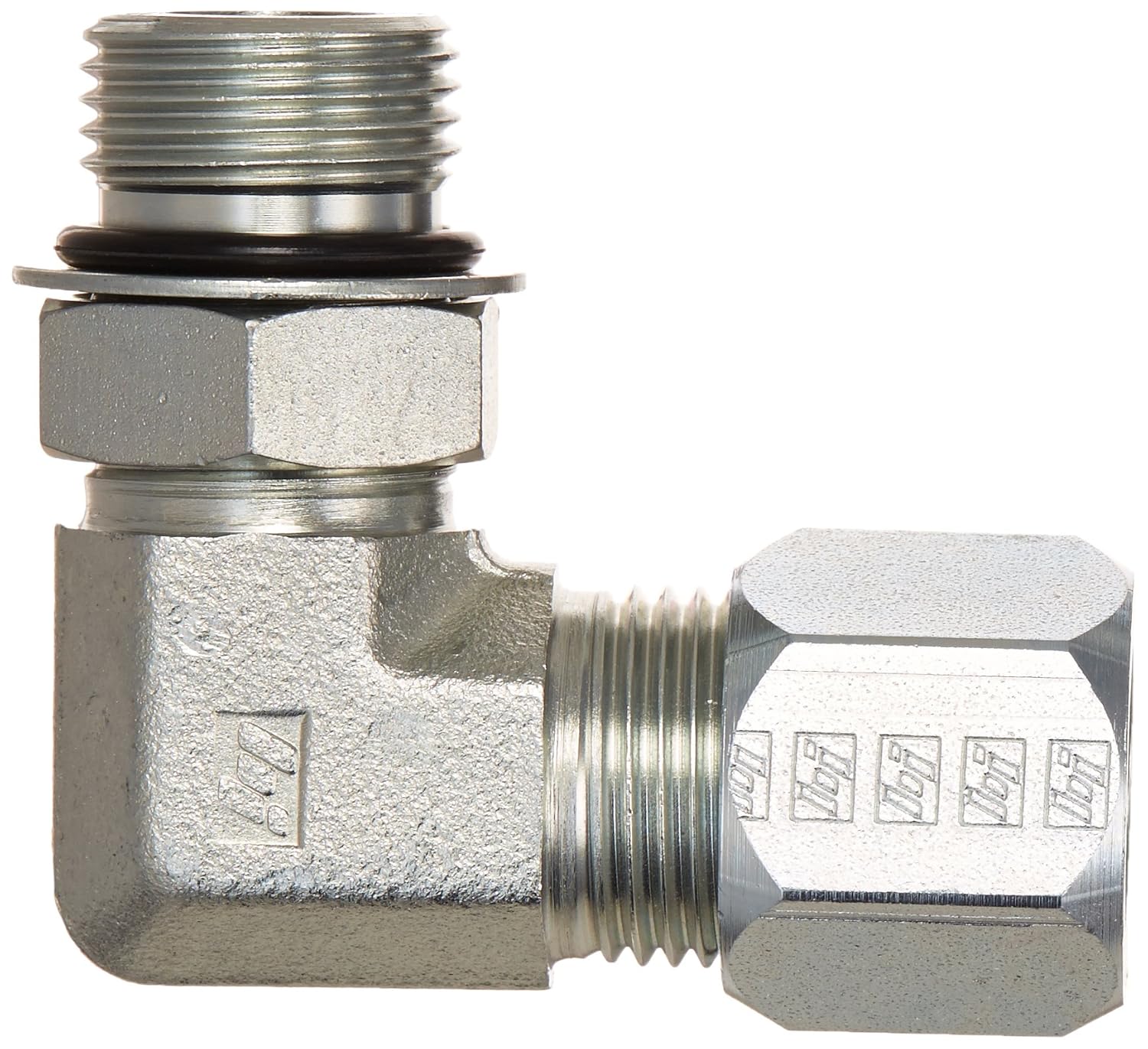 Threaded Tube Fittings 5/8 Bite Type Tube x 7/814 Male Adjustable O