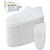 Simply Kids Baby Non-Slip Ankle Socks – Superior Grip, Soft Cotton, for Active Toddler Girls & Boys (Ages 0-7)
