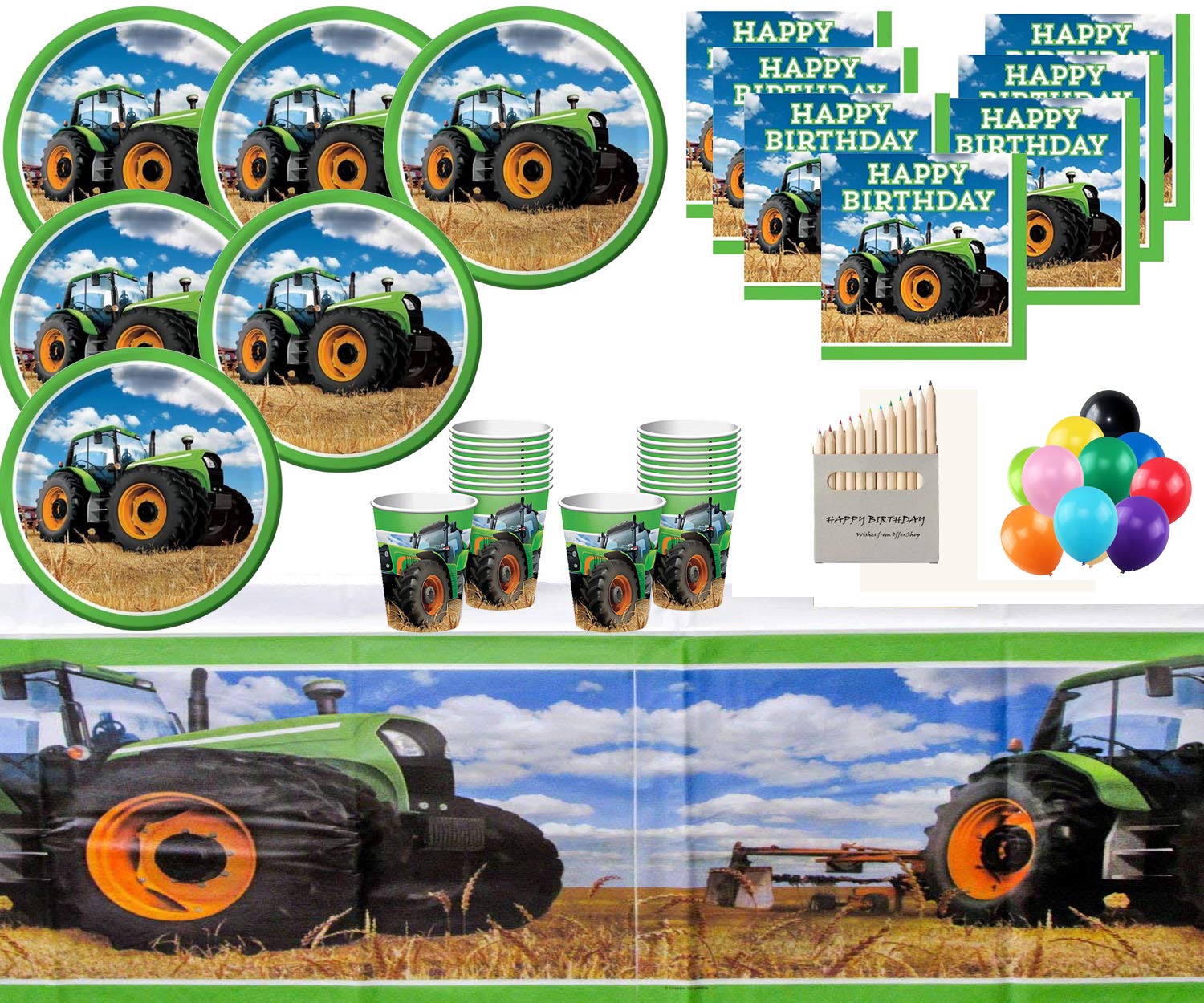 Ferme 4 Mini Bougies Pour Fetes Et Anniversaire Bougies Gateau Decoration De Gateaux Candle Tracteur Robinet Vache Ferme Decorations Jeux Et Jouets