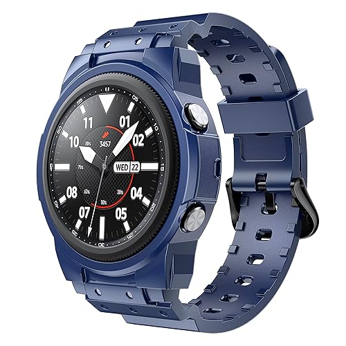 CUZOW Watch Band with Protective Case Compatible with Samsung