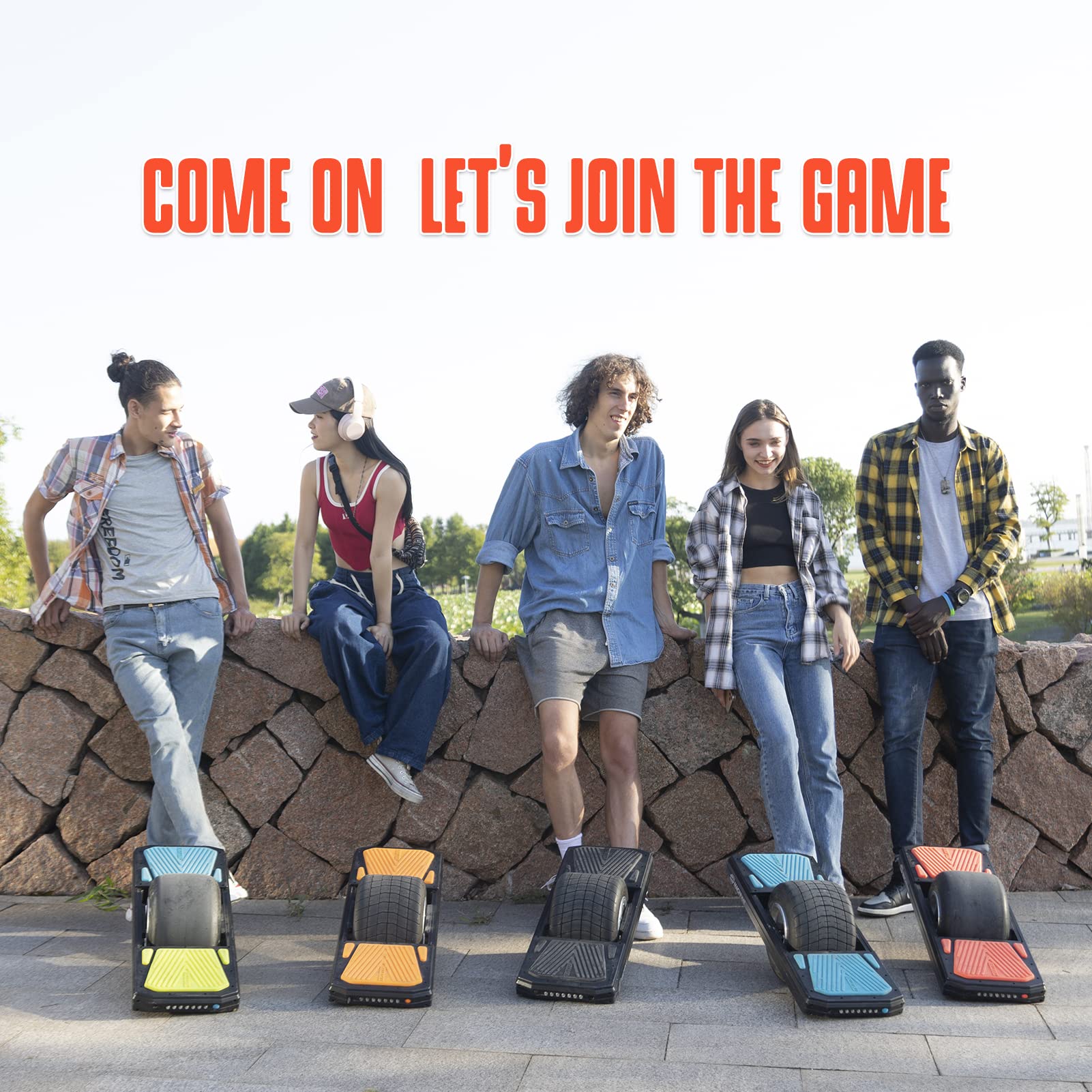Electric Unicycle, Electric Skateboard 1000W Motor 30-40km Range 420Wh Battery, Self Balancing for Adults(X3, Green)