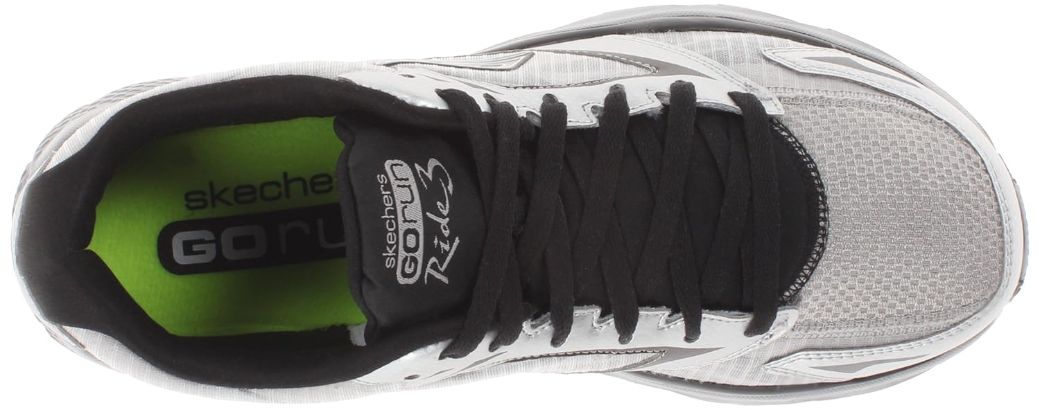skechers go run 3 silver