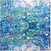 Grace Scarves 100% Silk Scarf, Artists Collection (van Gogh & Monet)