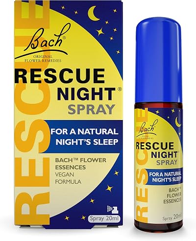 RESCUE Night Spray 20ml Natural Sleep Support Bach Essences
