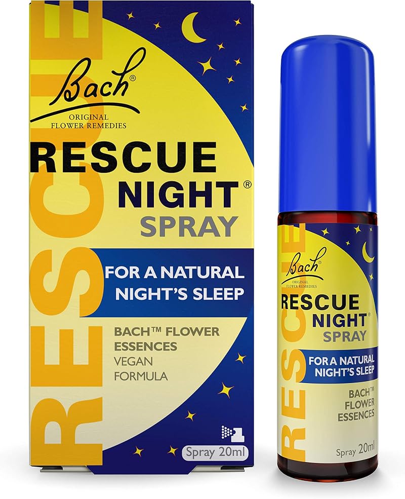 RESCUE Night Spray 20ml Natural Sleep Support Bach Essences