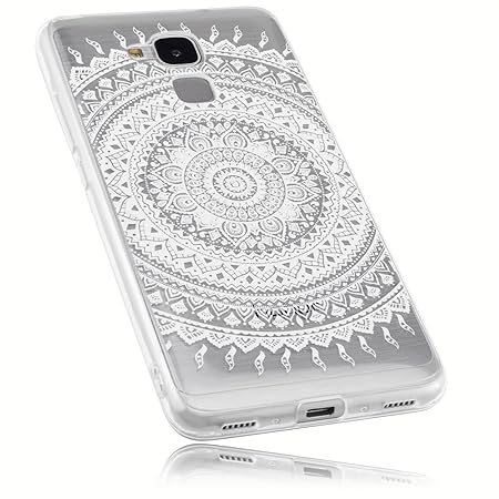 mumbi Schutzhülle Huawei Honor 5C Hülle im Mandala Design