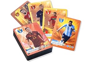 55 Pcs Football Cards, Champions League Football Trading Card, Soccer Champions,Premier League, Soccer Star Collection Card,N