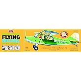 Guillow's Aeronca Champion Balsa Model Airplane Kit - 24 in Wingspan | Series 300 scale private plane with laser cut parts Build for static display or fly with rubber, gas, or electric power