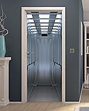 FLFK Door Sticker - 3D Door Mural Peel and