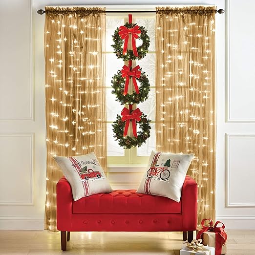 Amazon Com Brylanehome 84 Pre Lit Rod Pocket Curtain Panel