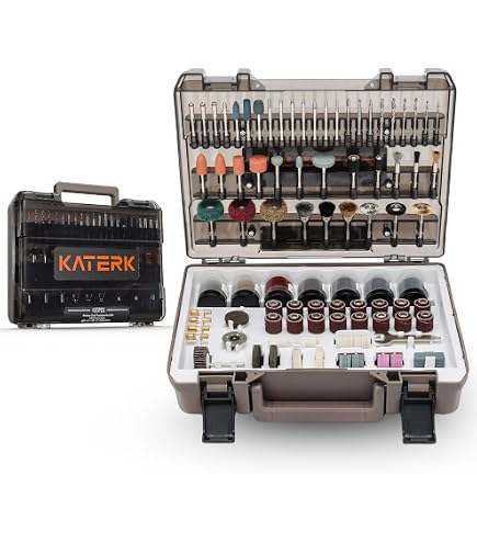TMAX 30-Piece Diamond Drill Bit Set - 1mm, 2mm, 3mm Cylindrical Burrs For Glass & Stone