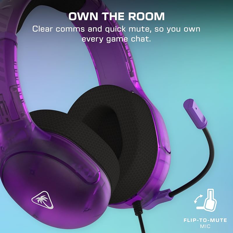 Airlite Fit Fantasma viola Cuffie da gioco con cavo - Con licenza ufficiale per Nintendo Switch 2, Nintendo Switch, Resistenti, Leggere