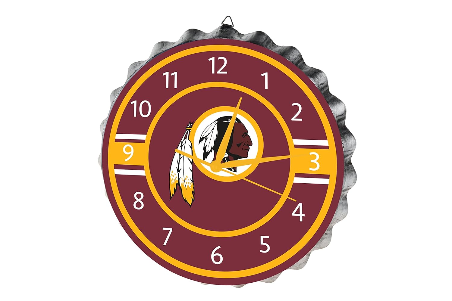 FOCO NFL Unisex Bottlecap Clock