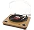 ION Audio Max LP | 3-Speed Belt Drive Turntable with Built-In Speakers & 1/8" Aux Input (Natural Wood)