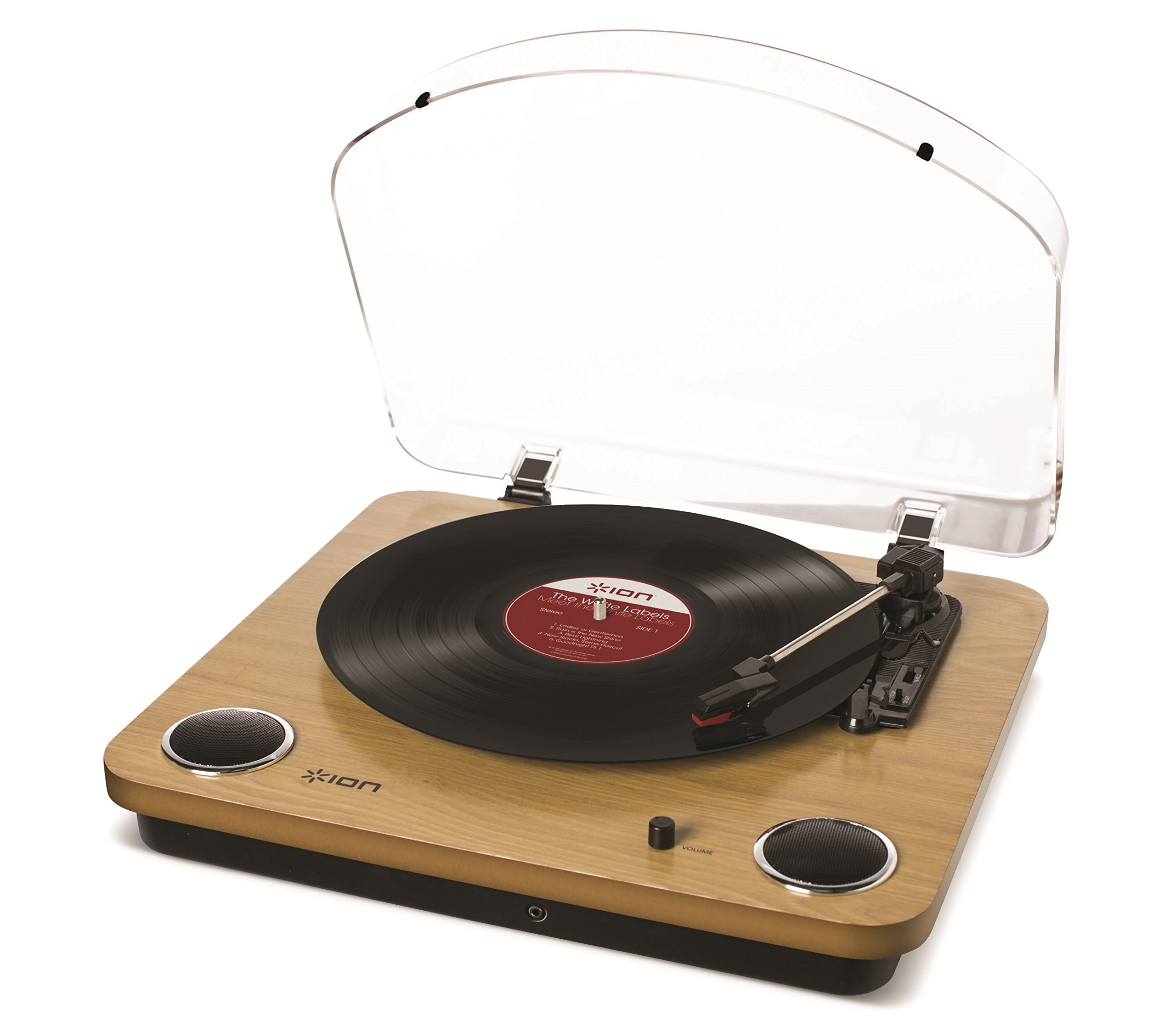 Ion Audio Max Lp | 3-Speed Belt Drive Turntable With Built-In Speakers & 1/8".. 21