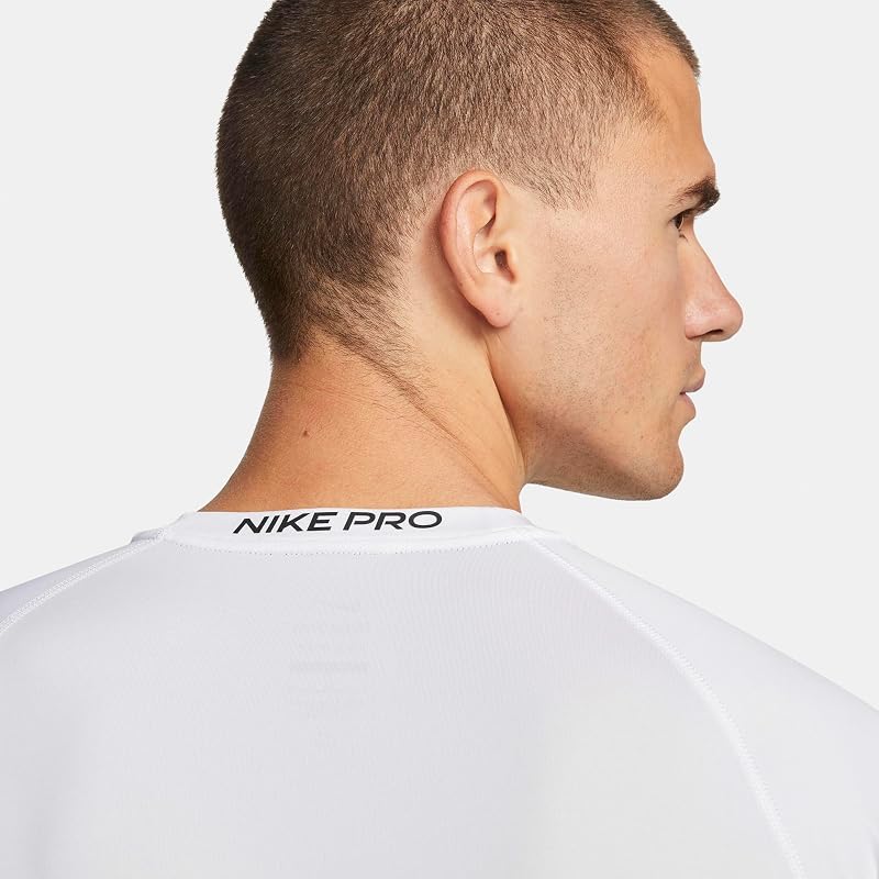 FB7919-100 M NP DF Tight TOP LS Sweatshirt Herren White/Black Größe L