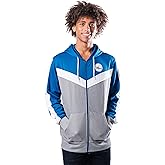 Ultra Game Men's NBA Official Full Zip Hoodie Sweatshirt