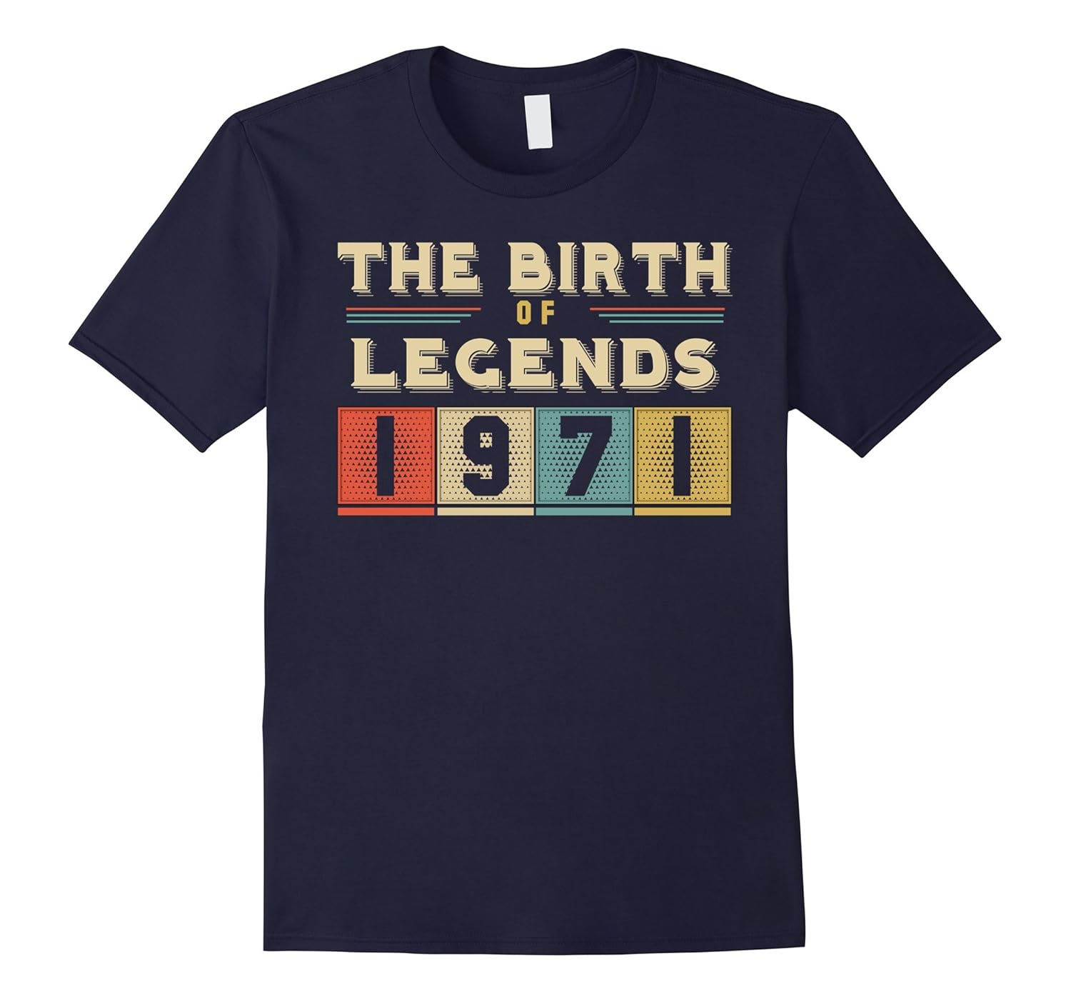 Retro The Birth Of Legend USA 1971 46th Birthday Gift 46 yrs-Rose