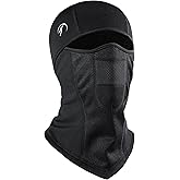 ATHLETIN BE SPORTY Balaclava Ski Mask - Winter Face Mask Cold Weather Gear - Full Head Cover for Skiing, Snowboarding, Cycling & Motorcycle Riding Black