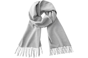 CALVIN & OLIVIA Ultra-Soft Cashmere Feel Scarf Winter Holiday Gift for Men & Women
