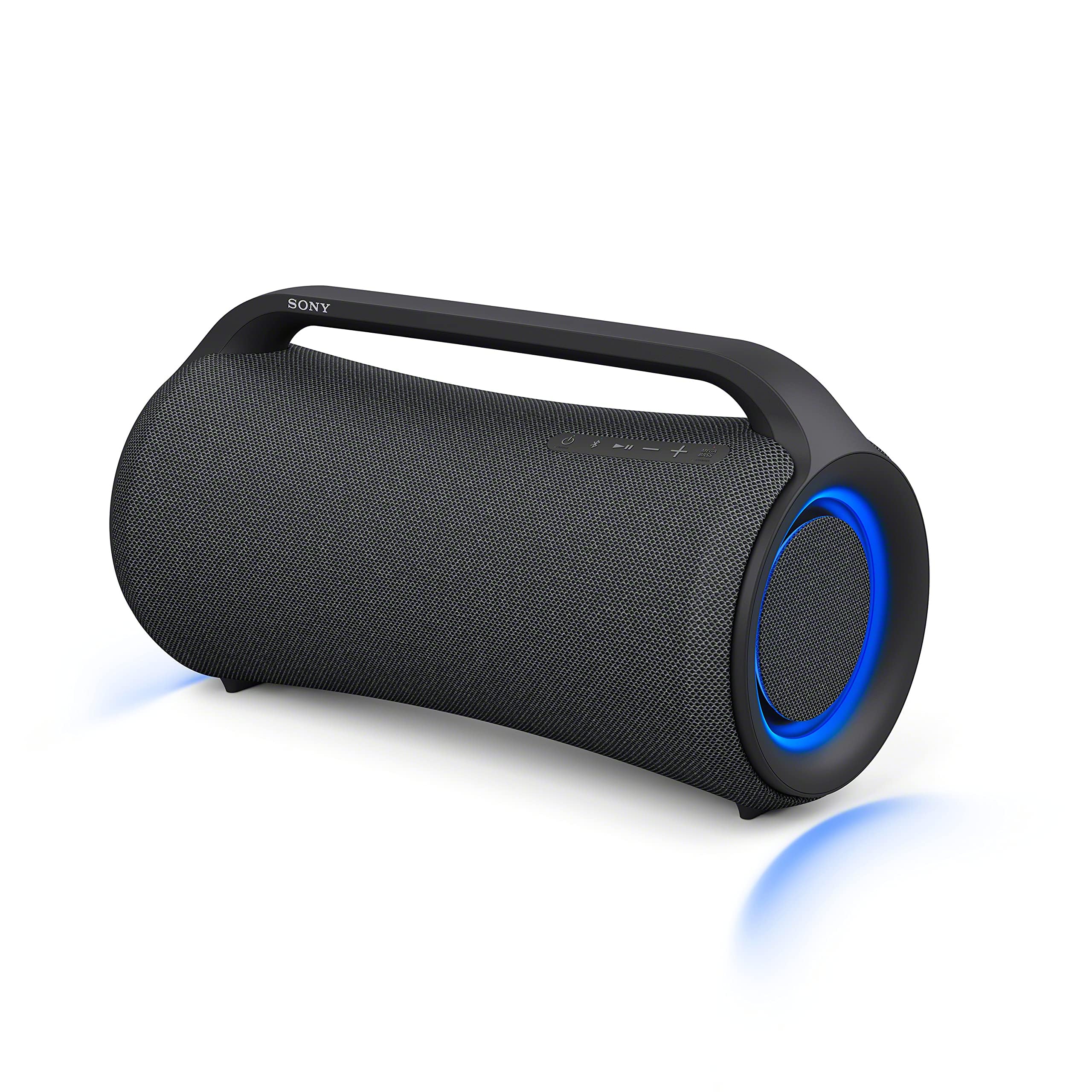 Sony SRS-XG500 X-Series Wireless Portable Bluetooth Boombox Party-Speaker with Big Powerful Sound, IP66 Water-resistant and Dustproof, 30 Hour-Battery, LED Ring Lighting for Home and Outdoor