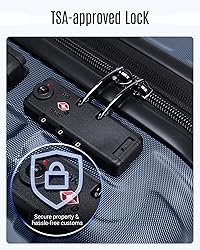 LIGHT FLIGHT Carry On Luggage 22x14x9 Airline