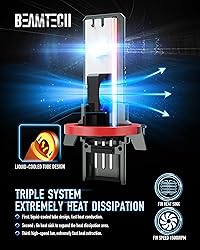 BEAMTECH H13/9008 Bulbs, G-XPower Chips