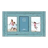 Prinz Homestead Blue Three-Picture Frame, 4 x 6