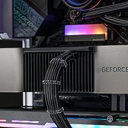 PCI-e 5.0 12VHPWR GPU Power Sleeved Cable