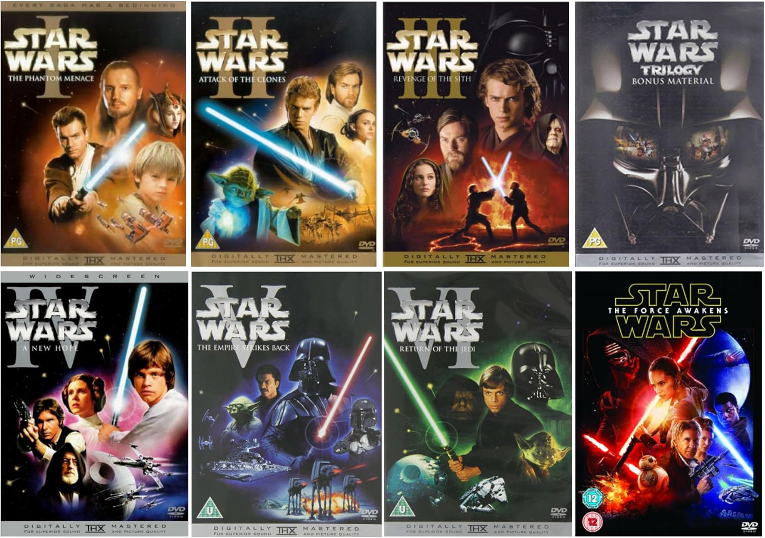 Star Wars 17 The Complete Saga & Bonus Amazon.co.uk Liam Neeson, Natalie Portman, Jake Lloyd