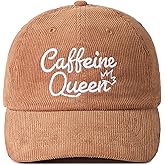 MIRMARU Variety of Designs Embroidered 100% Cotton Corduroy Baseball Cap for Men and Women.