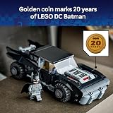 LEGO DC The Batman Batmobile Car Toy 76332 Minifigure Golden Coin 20th view 6