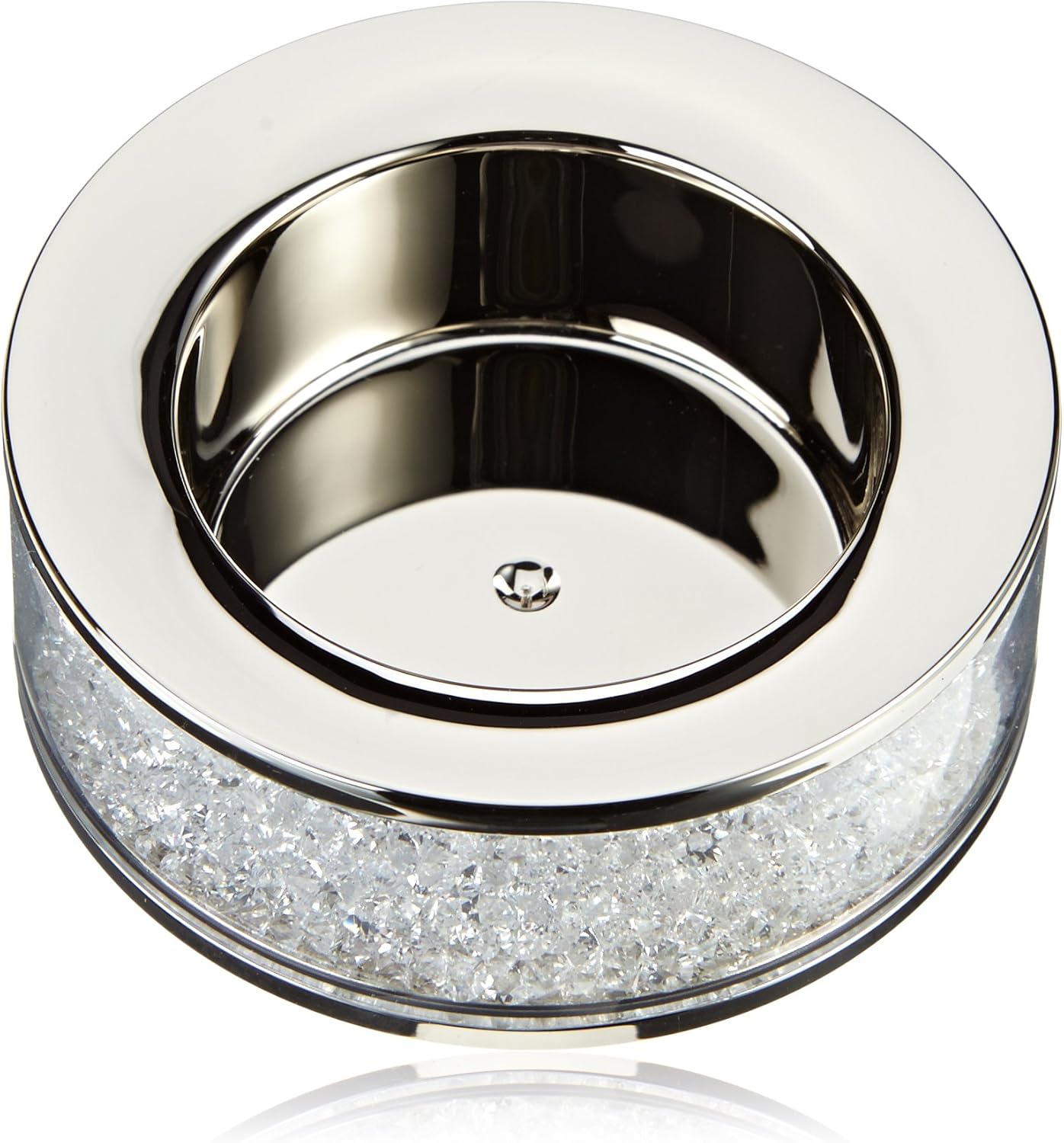 Swarovski Clear Crystal Figurine CRYSTALLINE TEA LIGHT Small Candle Holder 1035477