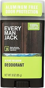 Every Man Jack Alpine Meadow Deodorant, 3 Ounce