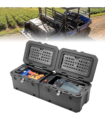 Amazon.com: Kawasaki Genuine OEM New CARGO BED STORAGE BOX Ridge