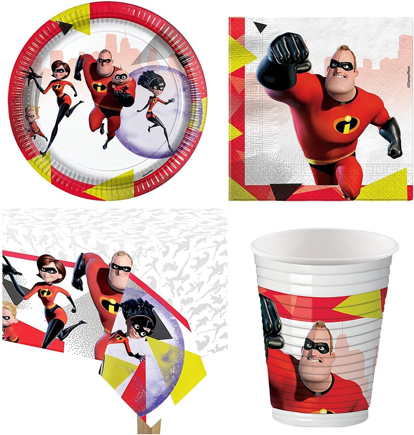 Incredibles 2 Party Pack For 8 Guests