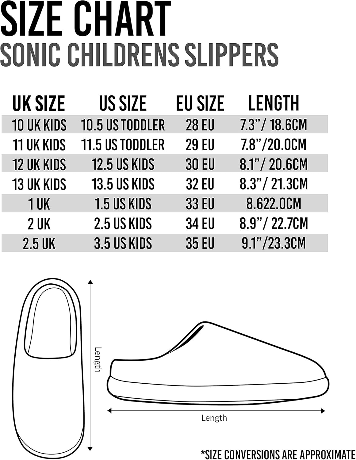 sonic the hedgehog slippers uk