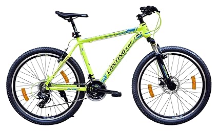 bicycle with heavy tyres