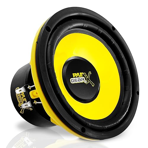 Pyle Inch Mid Bass Woofer Sound Speaker System Pro Loud