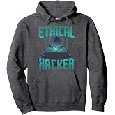Ethical Hacker Funny Cyber Security IT Computer Hacking Pullover Hoodie