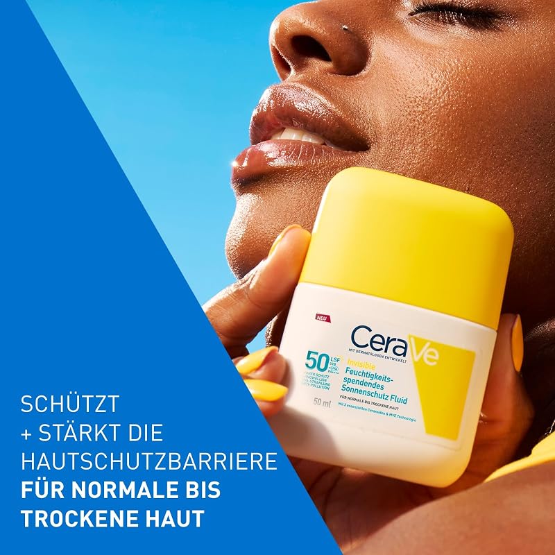 Invisible Feuchtigkeitsspendendes Sonnenschutz Fluid SPF 50