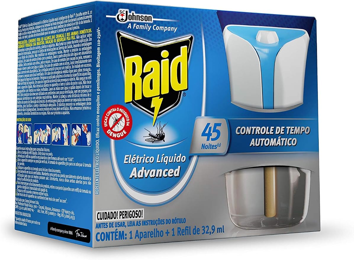 Inset.Elet.Raid 32,9ml Ap. Advanced (7894650004555)