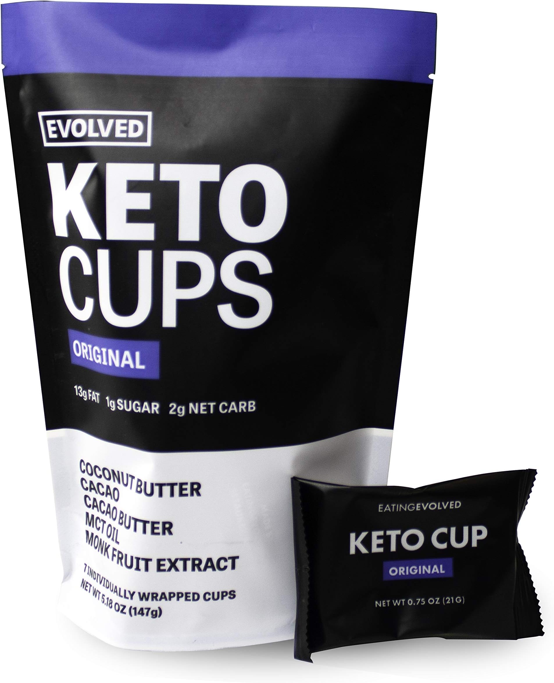 EATING EVOLVED Original Keto Cups, 5.18 OZ