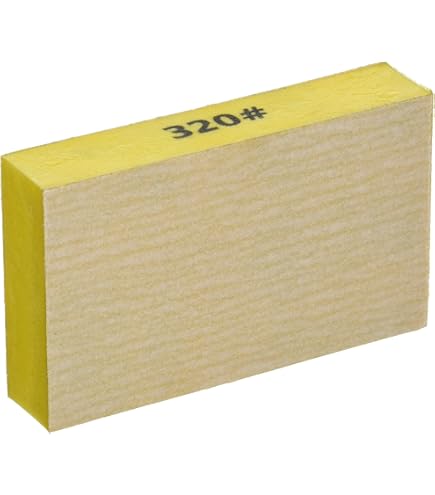 Gator Finishing 7363 400 Grit Aluminum Oxide Sanding Sponges (1 Pack), 3" X 5" X 1