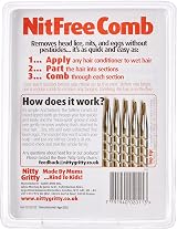 Nitty Gritty Nit Comb Assorted Colors Pack of 5 view 2