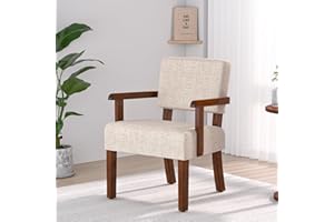 FAGAGA Accent Chair, Living Room Chairs Oversize with Soft Seat and Armrests for Living Room Dinning Room Bedroom Reading Room Waiting Room