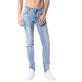 ZLZ Jeans Pants Slim Fit, Younger-Looking Fashionable Colorful Comfy Stretch Jeans Pants for Men, Skinny Jeans Stretch Fit …
